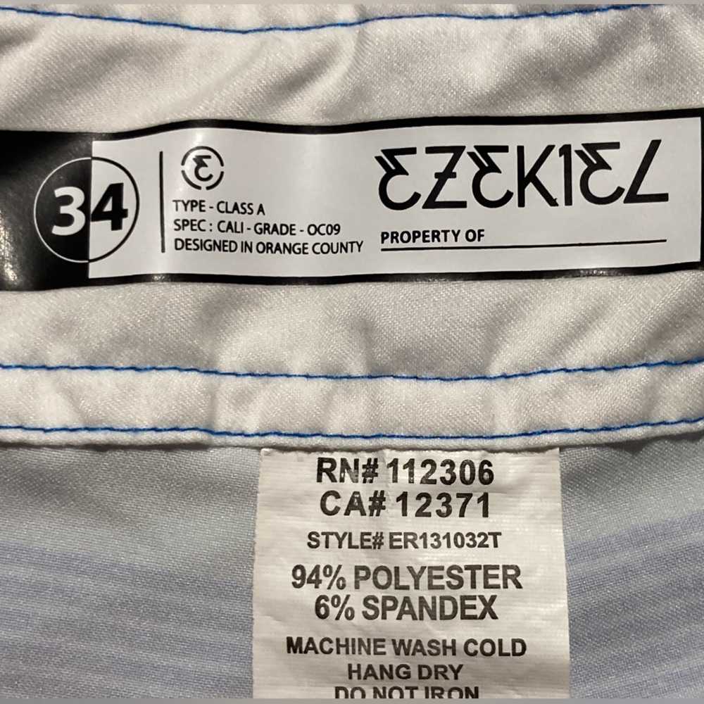 Ezekiel Stretch Boardshort Size 34 - Picture 5 of 5